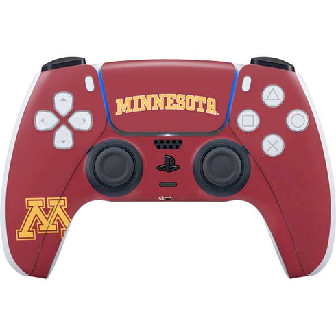 University of Minnesota Collegiate Text PS5 Controller Skin